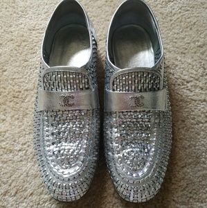CHANEL Loafers(Authentic) size 37.5